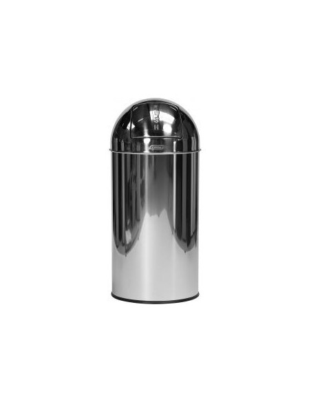Probbax PB-3140-BLA: Papelera con Tapa a Presión 40 L