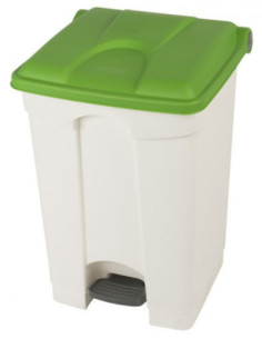 Probbax SO-1245-WGRN: Contenedor con Pedal 45 L