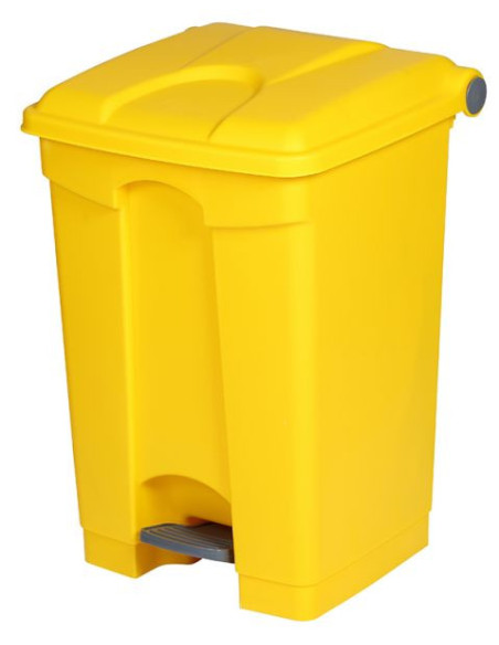 Probbax SO-1245-YEL: Contenedor con Pedal 45 L