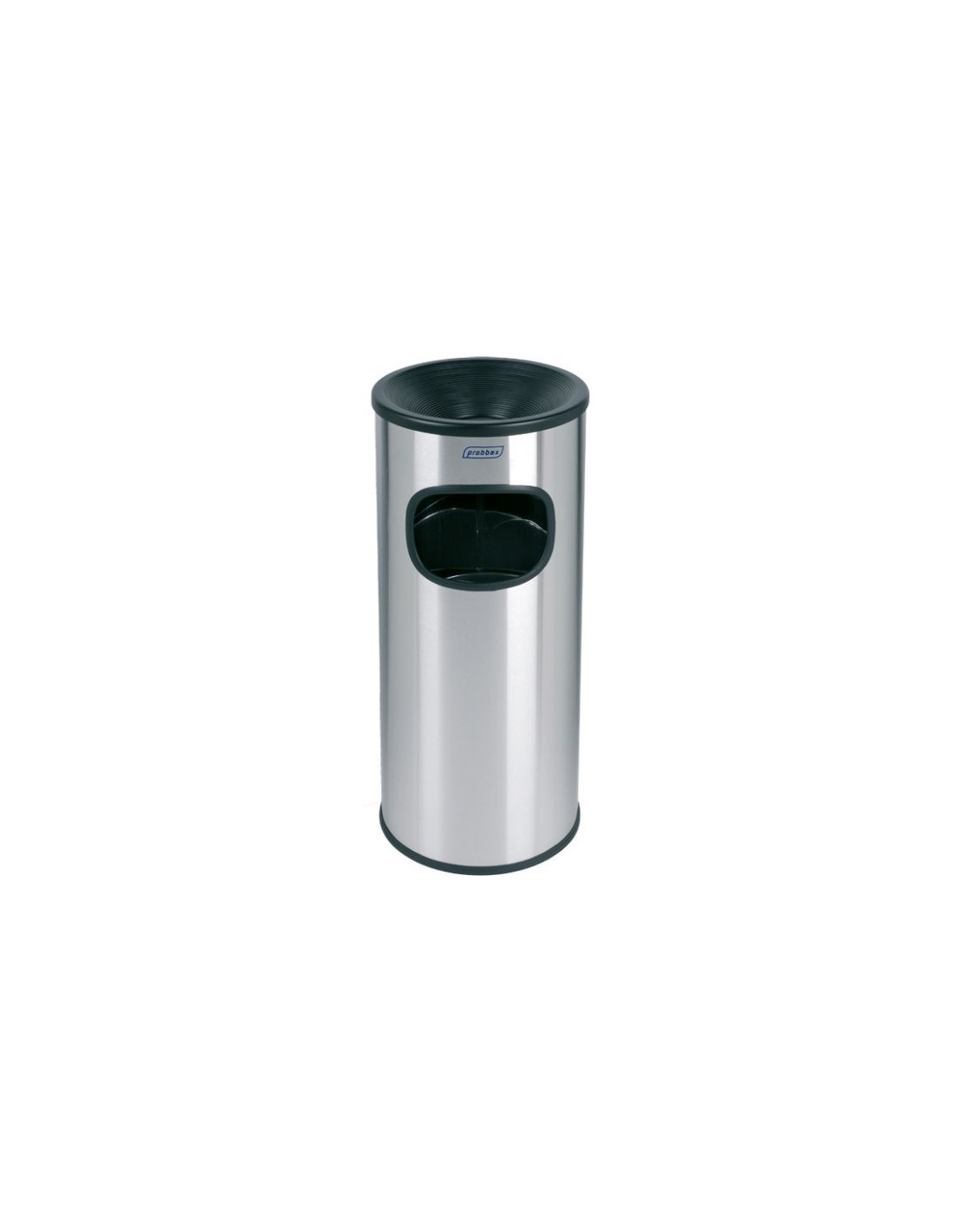 Probbax AT-2030-SSSTL: Papelera con Cenicero 30 L