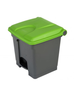 Probbax SO-1230-GGRN: Contenedor con Pedal 30 L