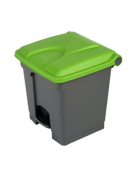 Probbax SO-1230-GGRN: Contenedor con Pedal 30 L