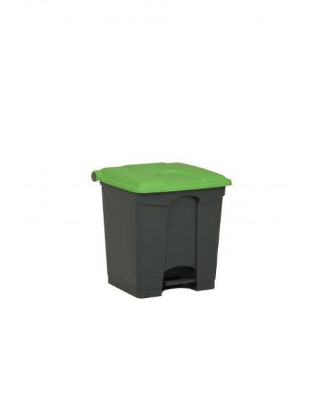 Probbax SO-1230-GGRN: Contenedor con Pedal 30 L