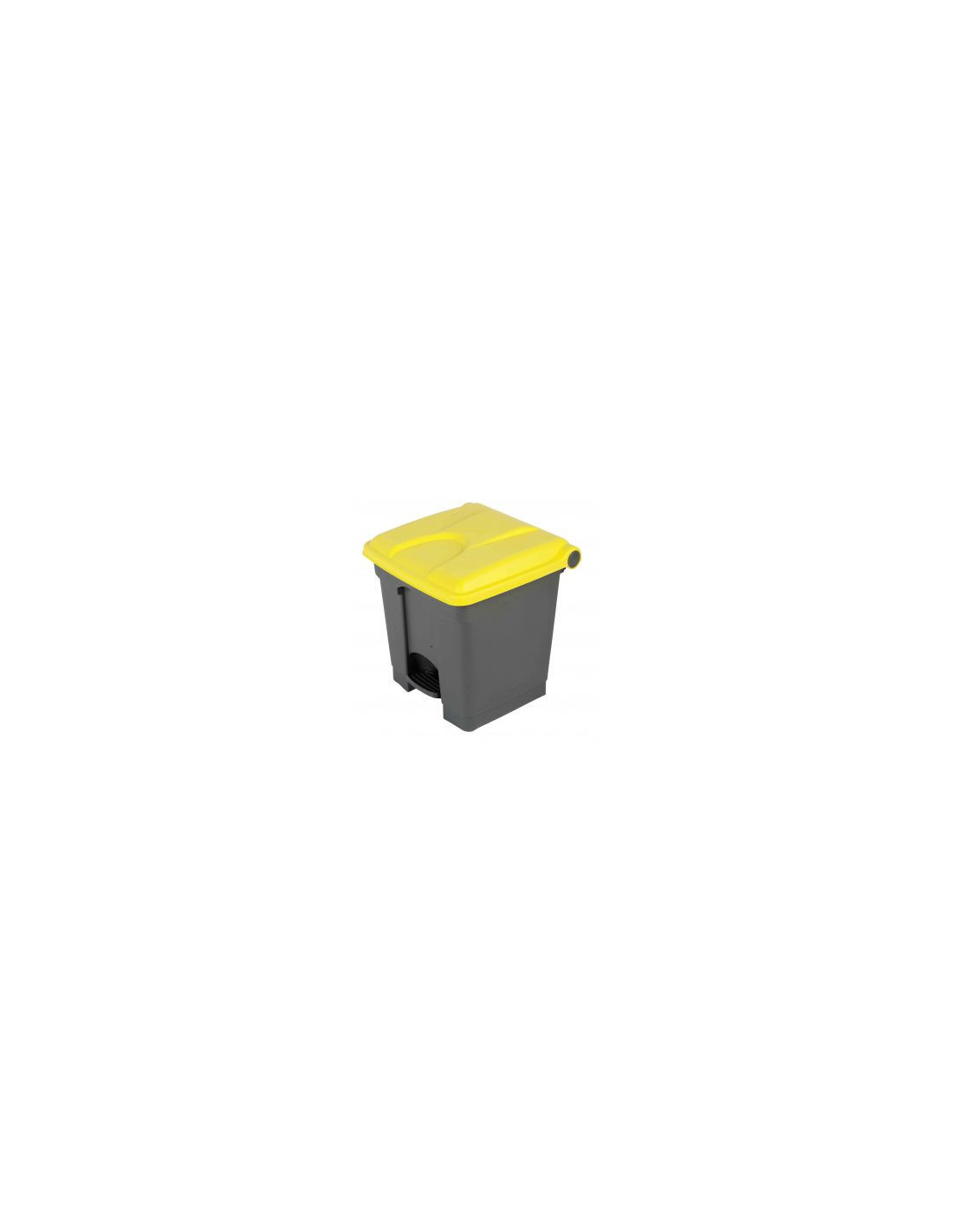 Probbax SO-1290-GYEL: Contenedor con Pedal 90 L