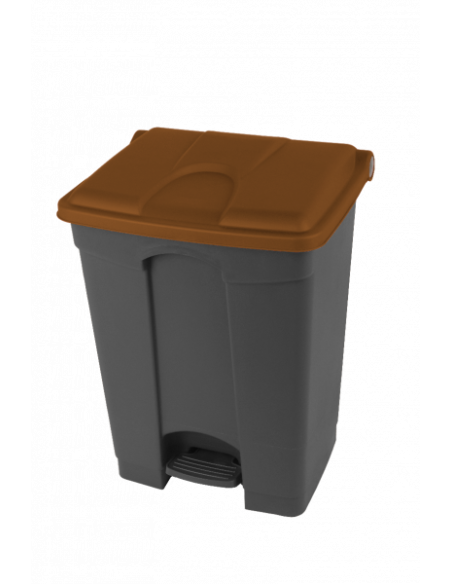 Probbax SO-1270-GBRN: Contenedor con Pedal 70 L