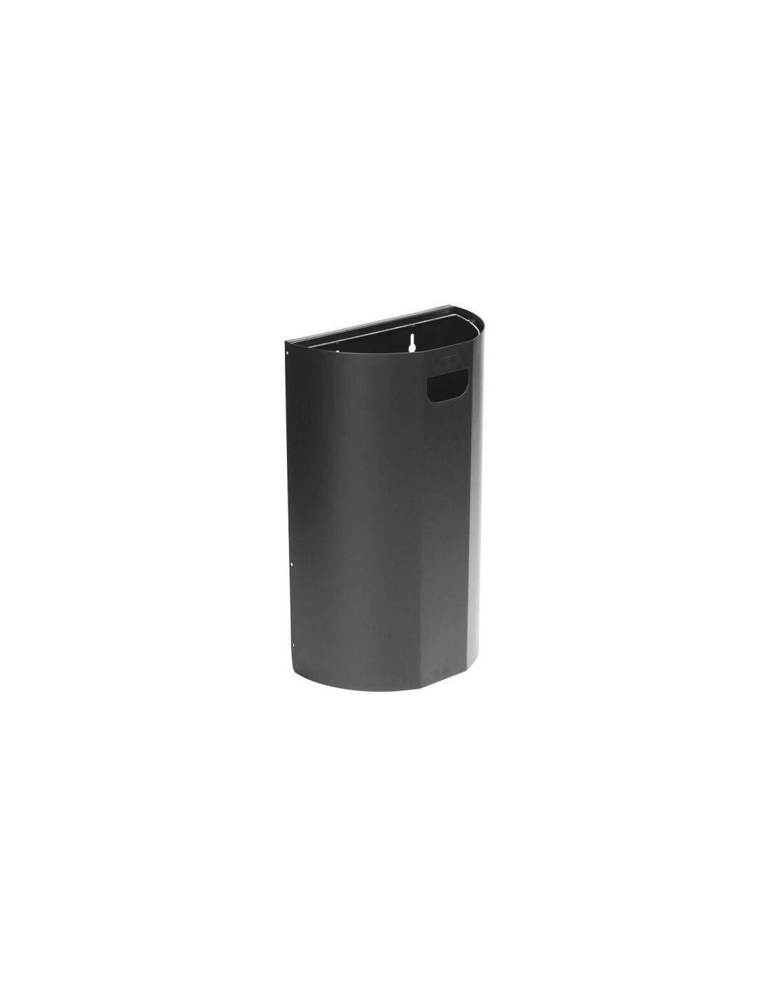 Probbax WM-3041-DGRY: Papelera Pared Media Caña 40 L
