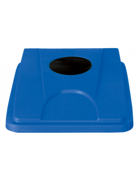 Probbax PB-1012-BLU: Tapa Plana Orificio Circular