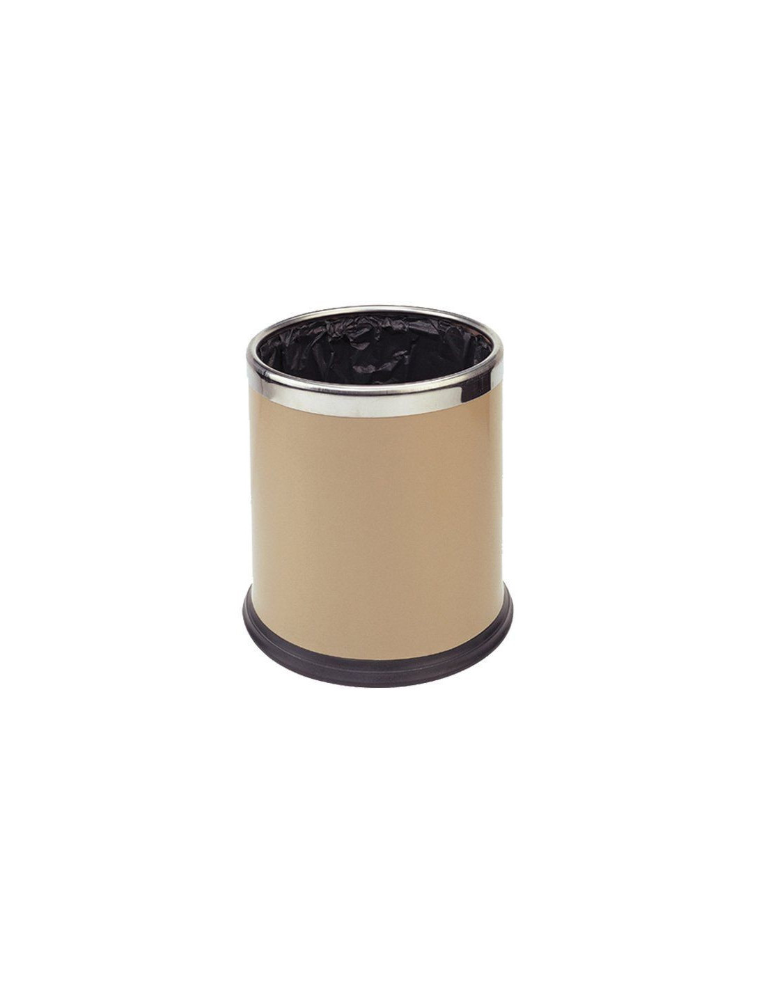 Probbax WB-1051-BEI: Papelera Doble Pared 10 L