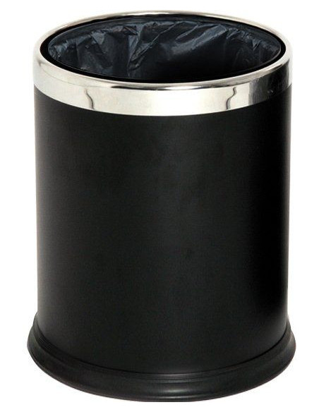 Probbax WB-1051-BLA: Papelera Doble Pared 10 L