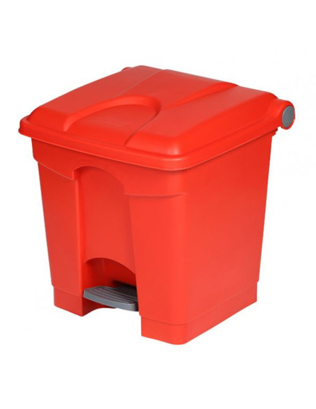 Probbax SO-1230-RED: Contenedor con Pedal 30 L