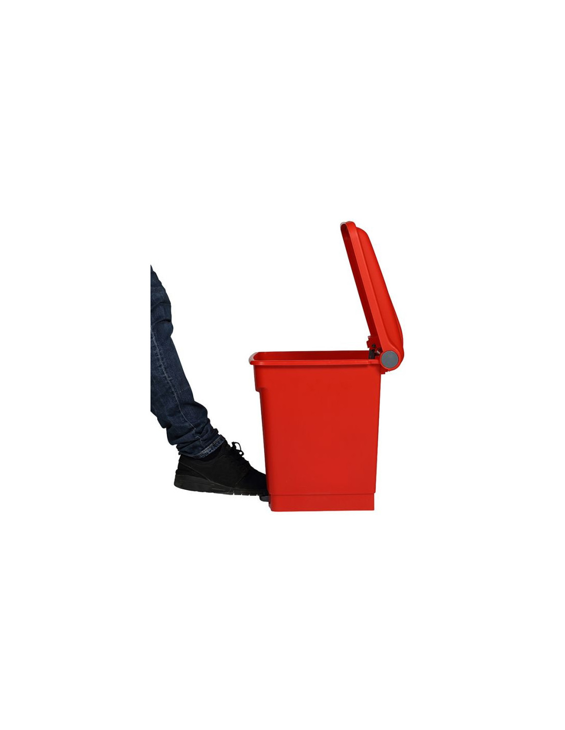 Probbax SO-1230-RED: Contenedor con Pedal 30 L