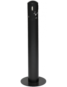 Probbax AT-0295-DGRY: Cenicero Tubular XXL 5 L