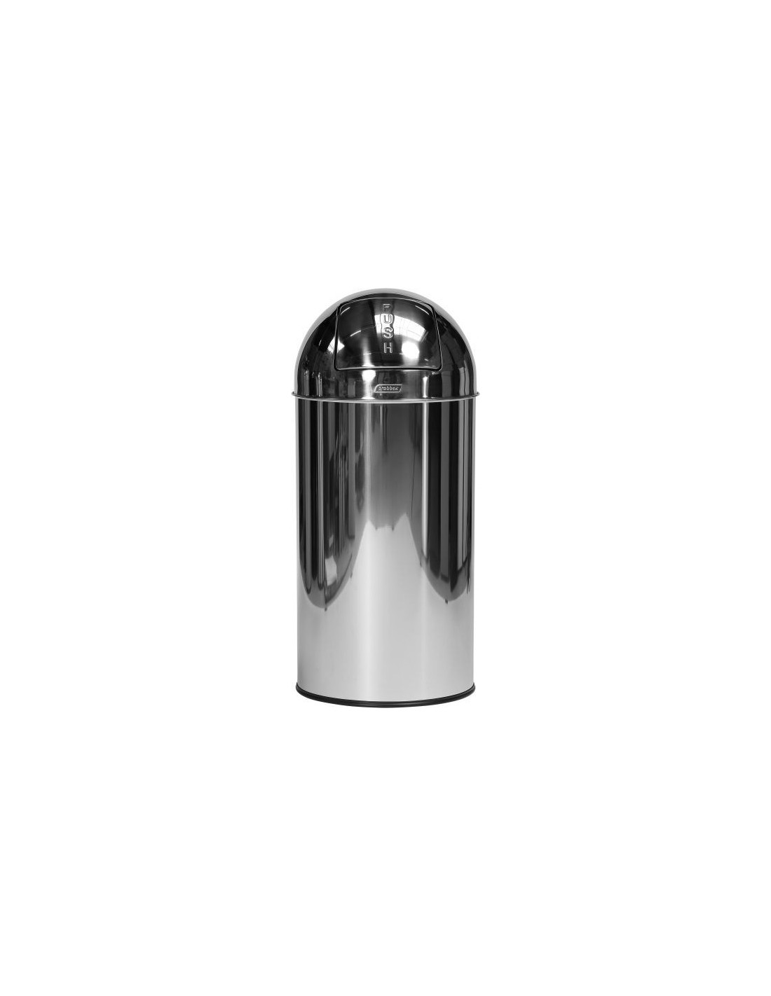Probbax PB-3140-MSSTL: Papelera con Tapa a Presión 40 L