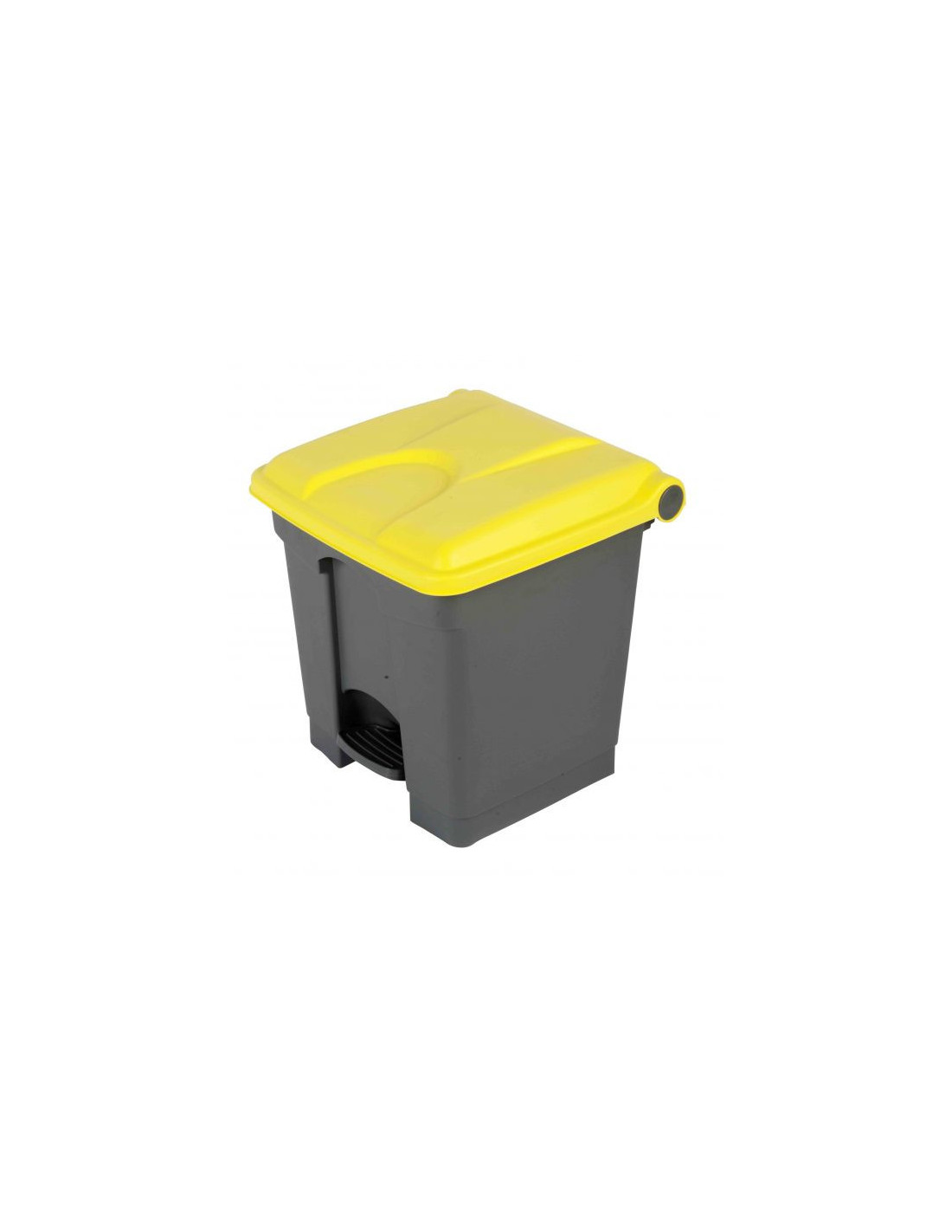Probbax SO-1230-GYEL: Contenedor con Pedal 30 L