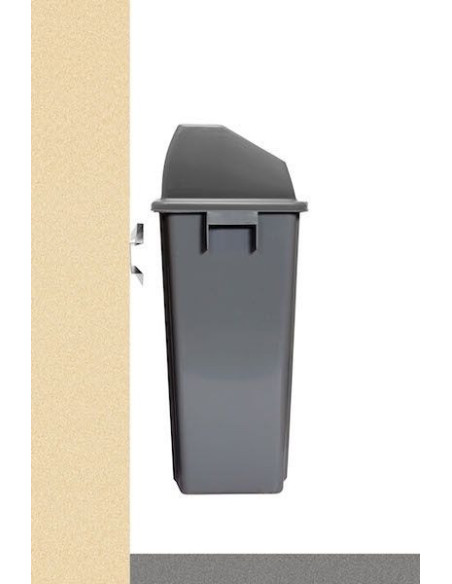 Probbax Kit de montaje en pared - para contenedores de 60L y 80L