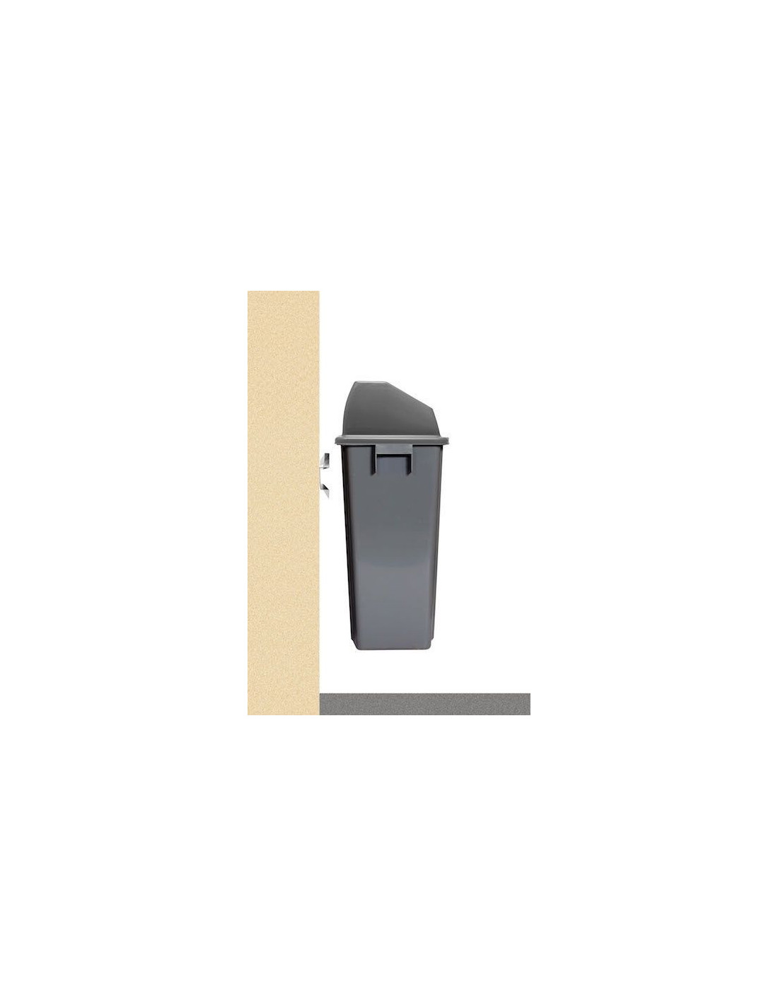 Probbax Kit de montaje en pared - para contenedores de 60L y 80L