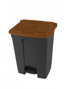Probbax SO-1270-DBRN: Contenedor Pedal 70 L Reciclado