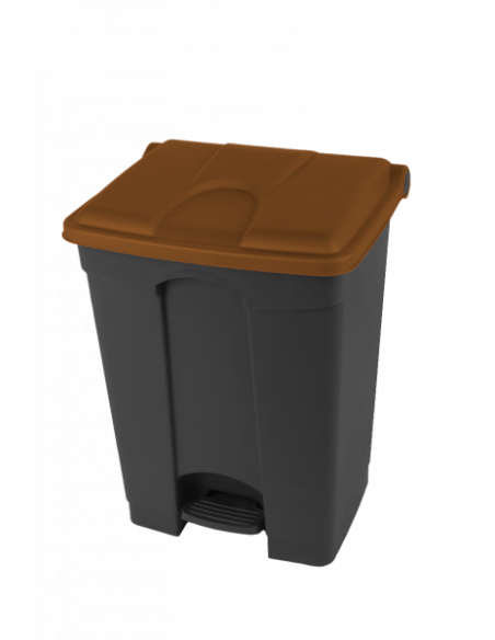 Probbax SO-1270-DBRN: Contenedor Pedal 70 L Reciclado
