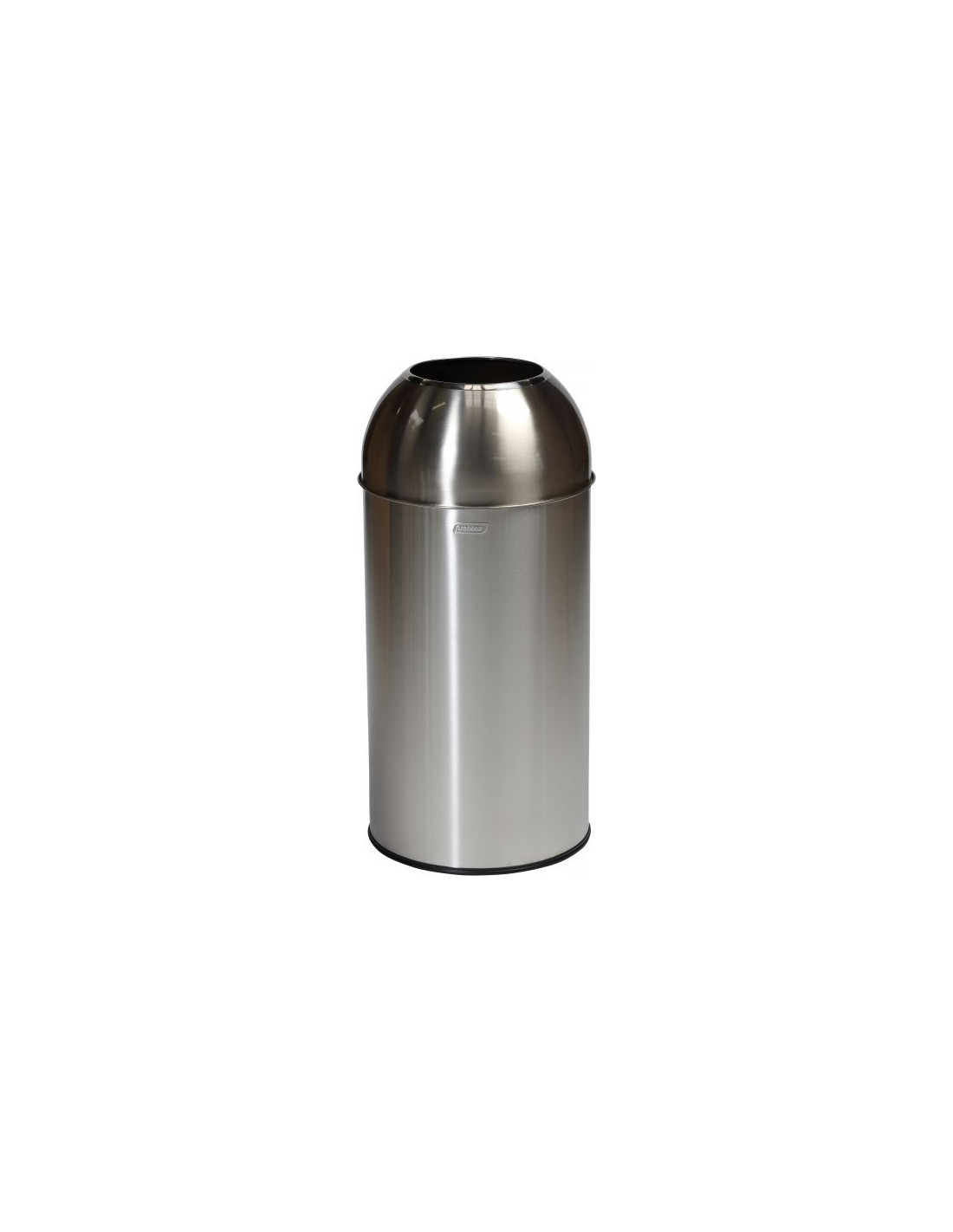 Probbax OD-6140-SSSTL: Papelera Cúpula Abierta 40 L