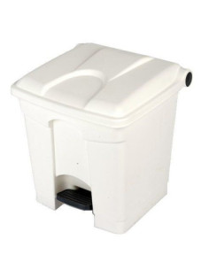 Probbax SO-1230-WHT: Contenedor con Pedal 30 L