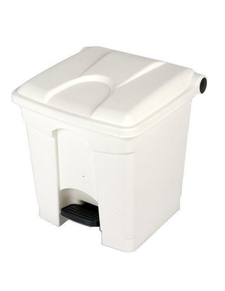 Probbax SO-1230-WHT: Contenedor con Pedal 30 L