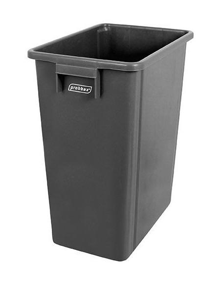 Probbax PB-1140-GRY: Papelera 40 L Pack de 6