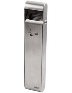 Probbax AT-0212-SSSTL: Cenicero Pared Estrecho 3 L Pack 6