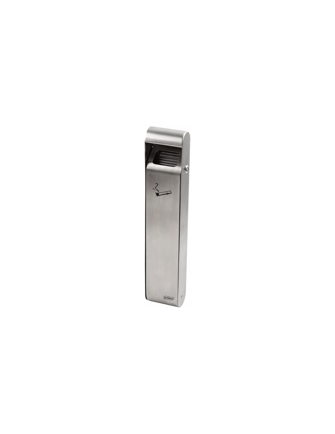 Probbax AT-0212-SSSTL: Cenicero Pared Estrecho 3 L Pack 6