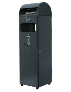 Probbax Contenedor de 29L / 3L con cenicero