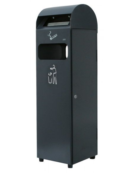 Probbax Contenedor de 29L / 3L con cenicero