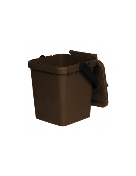 Probbax SO-1230-GBRN: Contenedor con Pedal 30 L