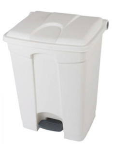 Probbax SO-1270-WHT: Contenedor con Pedal 70 L