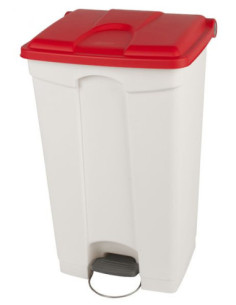 Probbax SO-1290-WRED: Contenedor con Pedal 90 L