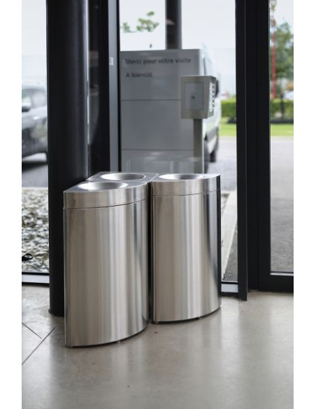Probbax SE-4140-SSSTL: Contenedor Ignífugo 36 L 1/4 Círculo