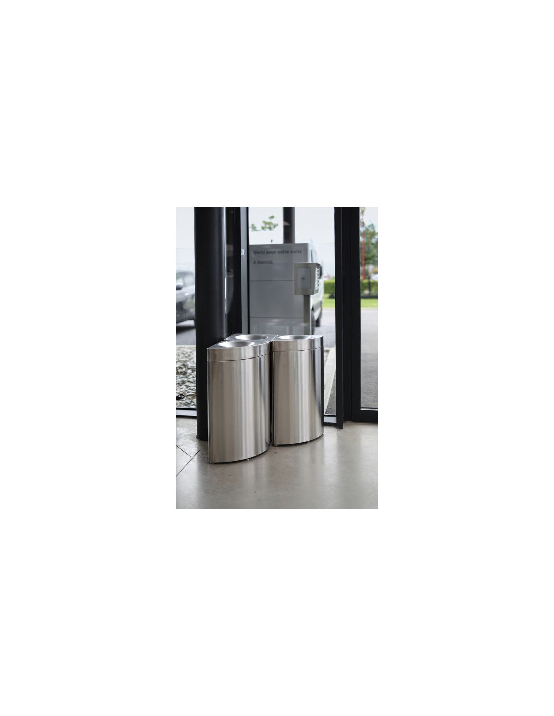 Probbax SE-4140-SSSTL: Contenedor Ignífugo 36 L 1/4 Círculo