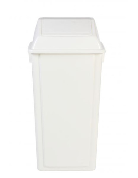 Probbax PB-1290-WHT: Papelera Pared 80 L Tapa Basculante