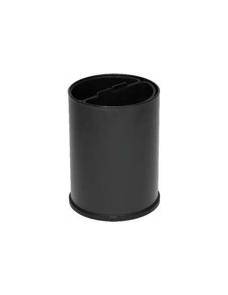 Probbax WB-1252-SSSTL: Papelera 3 Compart. 13 L Negros