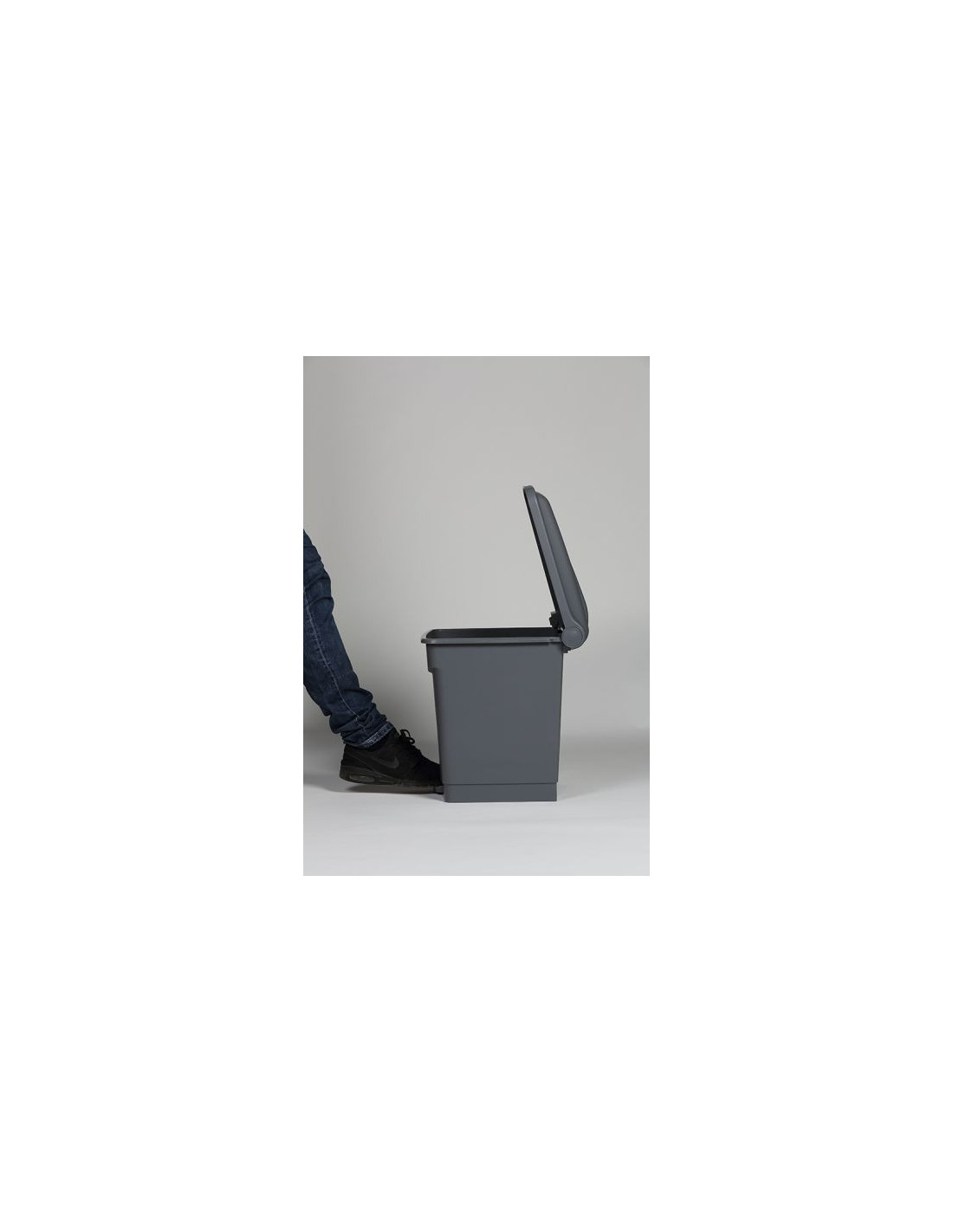 Probbax SO-1230-GRY: Contenedor con Pedal 30 L