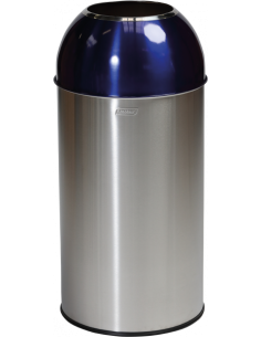Probbax OD-6140-SBLU: Papelera Cúpula Abierta 40 L