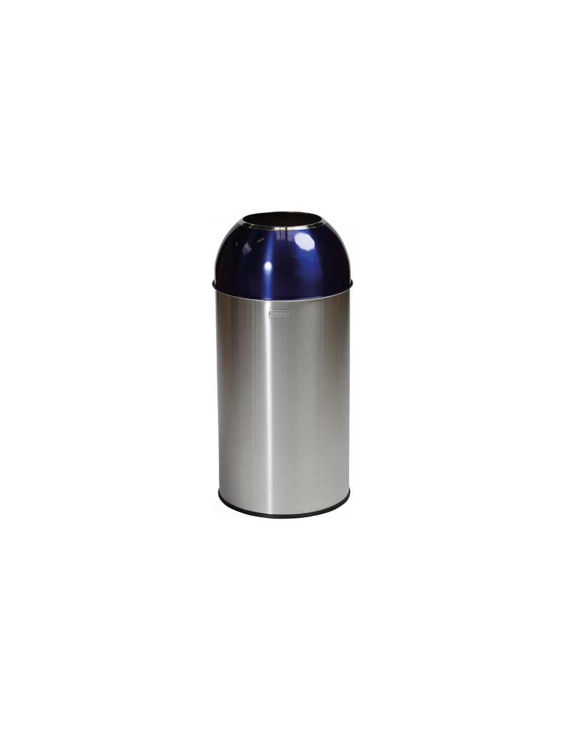 Probbax OD-6140-SBLU: Papelera Cúpula Abierta 40 L
