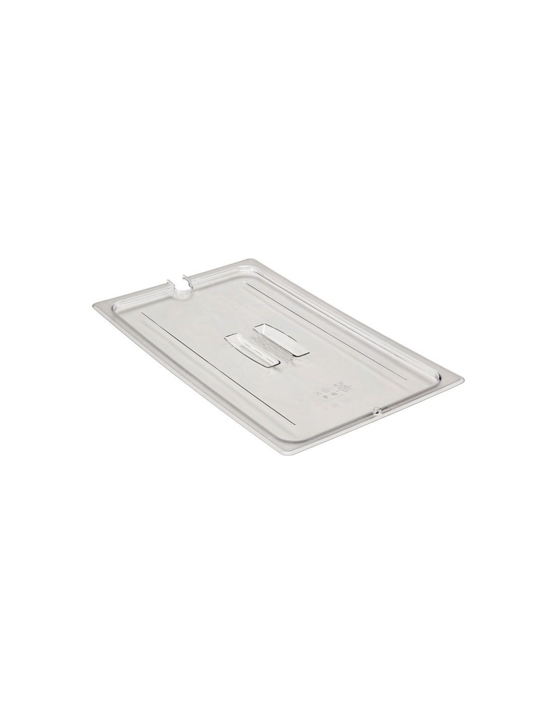 CAMBRO - 10CWCHN-135 - Tapa con muesca y asa GN 1/1 - 32,5 x 53 