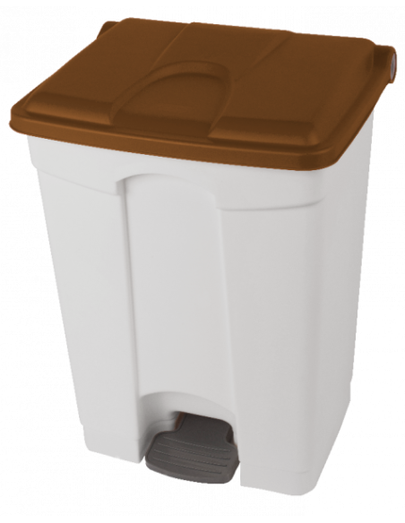 Probbax SO-1270-WBRN: Contenedor con Pedal 70 L