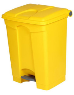 Probbax SO-1270-YEL: Contenedor con Pedal 70 L