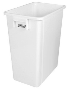 Probbax PB-1140-WHT: Papelera 40 L Pack de 6