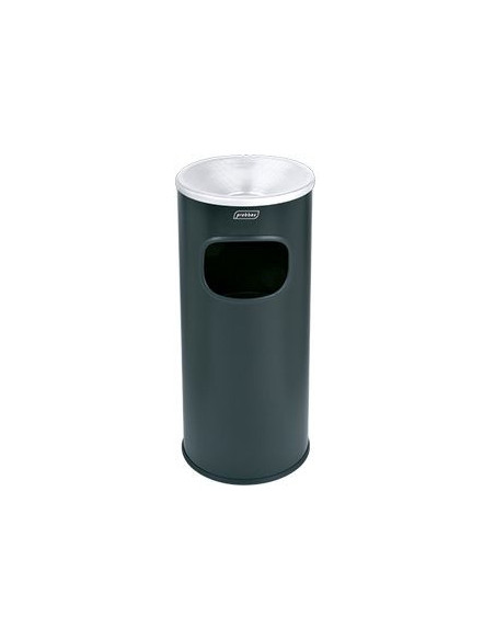 Probbax AT-2030-BLA: Papelera con Cenicero 30 L