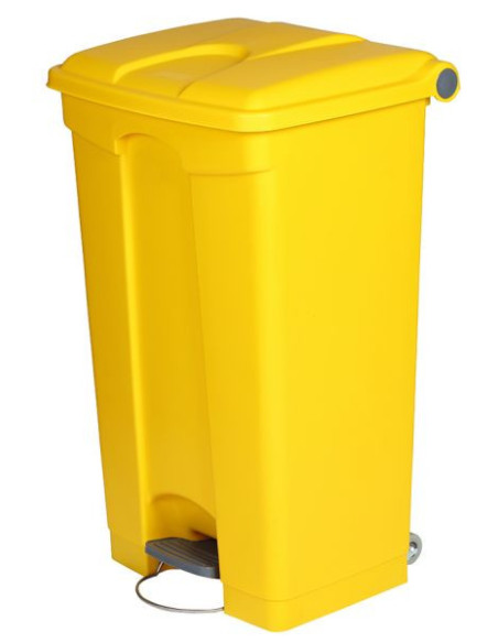 Probbax SO-1290-YEL: Contenedor con Pedal 90 L