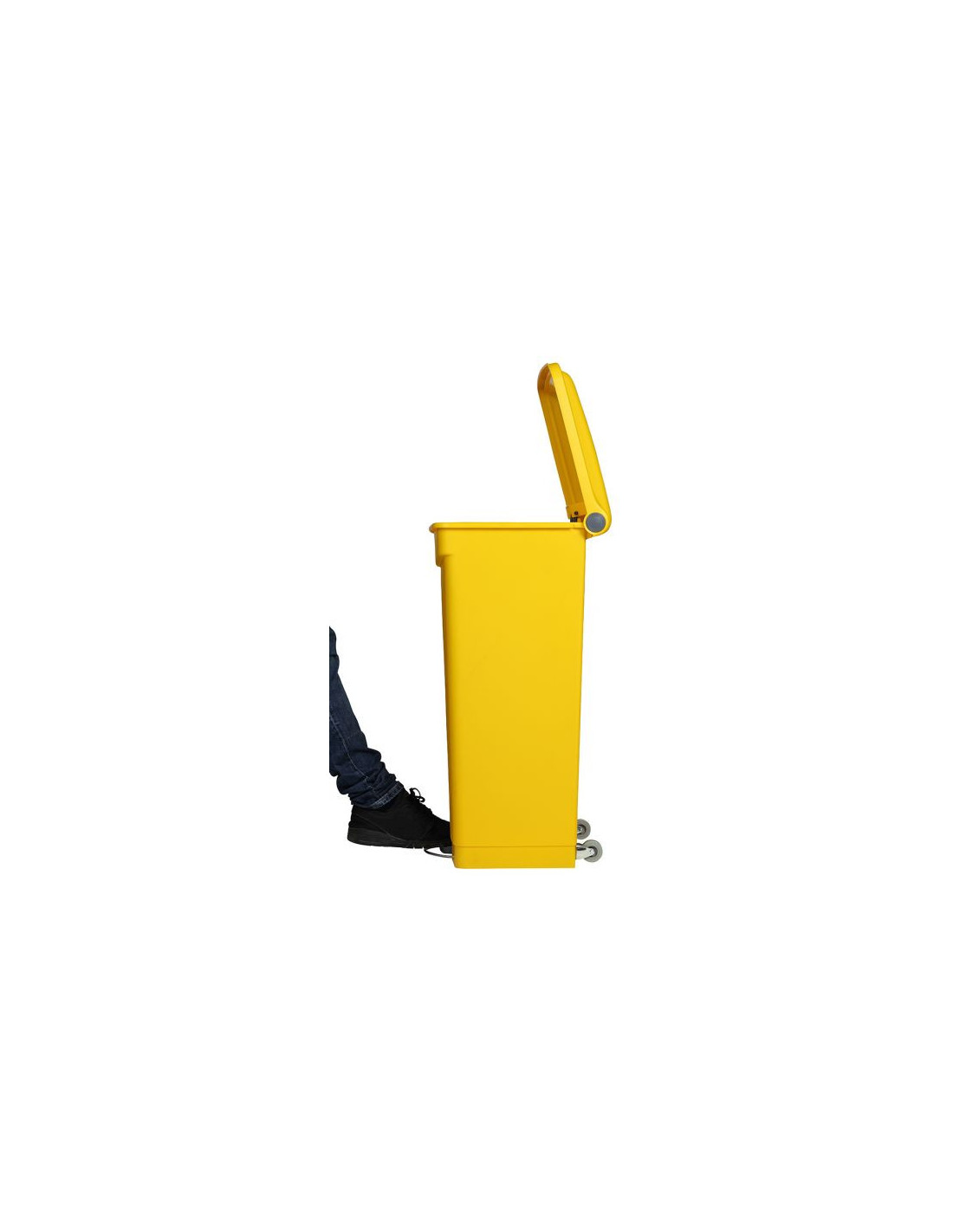 Probbax SO-1290-YEL: Contenedor con Pedal 90 L