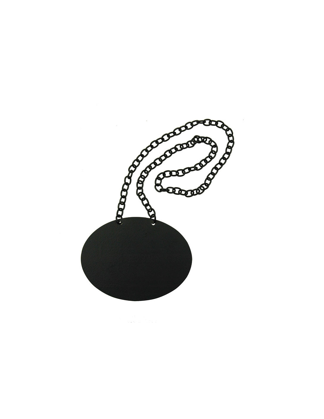 Tablecraft Collar de pizarra para dispensadores de bebidas de vidrio