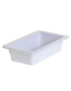 Tablecraft Recipiente GN 1/4 - 6,5 cm Prof. Blanco