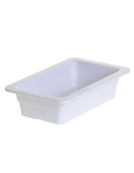 Tablecraft Recipiente GN 1/4 - 6,5 cm Prof. Blanco